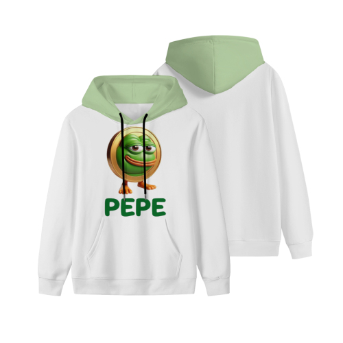 Pepe Hoodie | Crypto Meme Double-Layer Hoodie